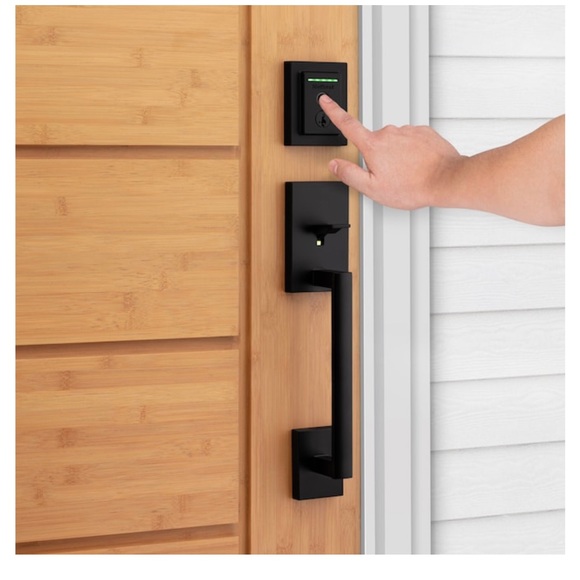 Brand New Kwikset Halo Touch Fingerprint Wi-Fi Smart Lock - Iron Black - Picture 3 of 7